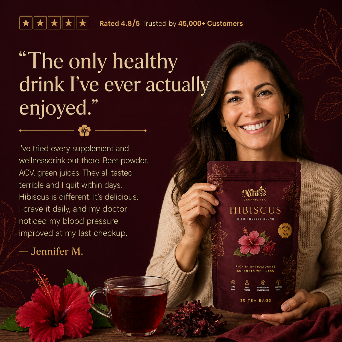 Nutricas™ Hibiscus Tea