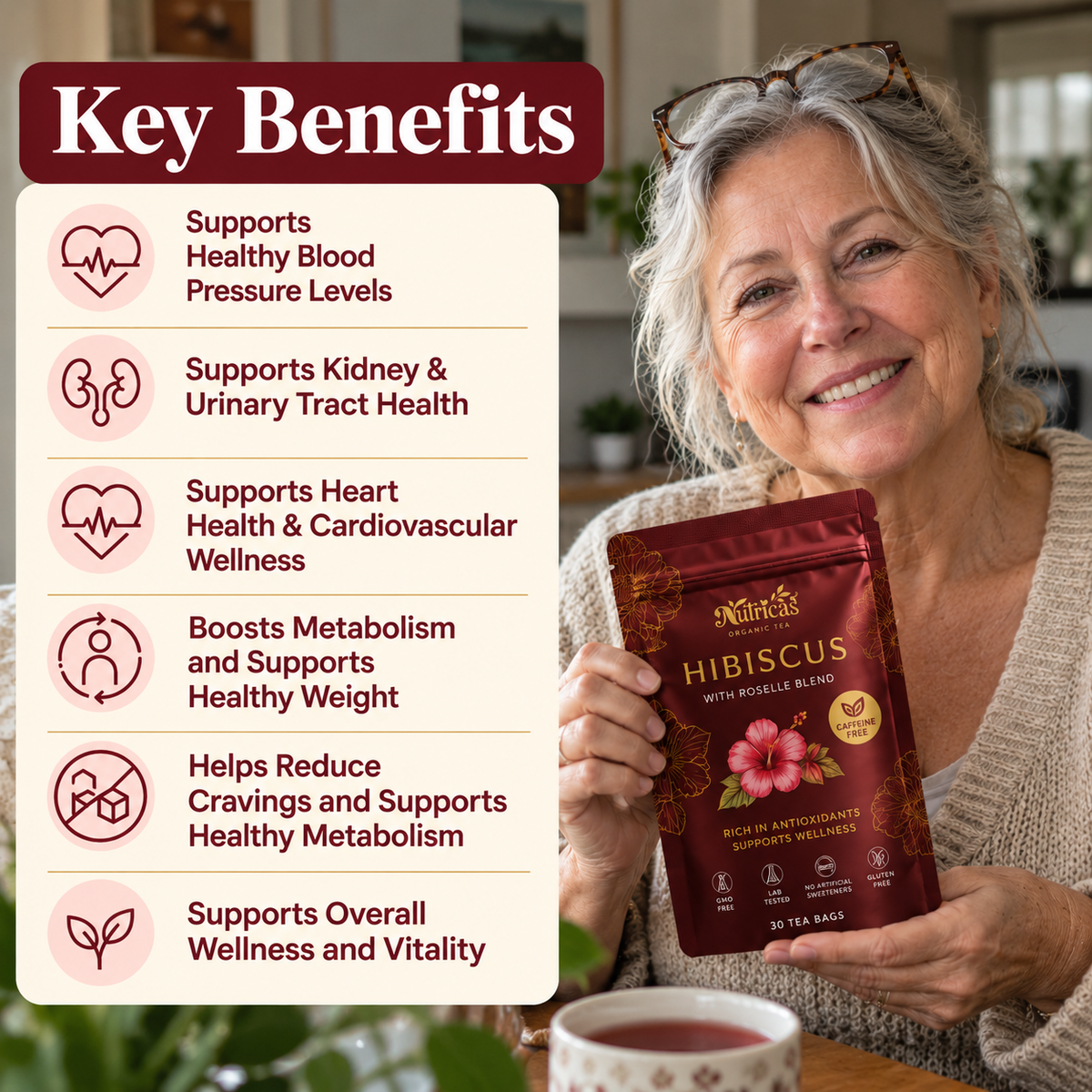 Nutricas™ Hibiscus Tea