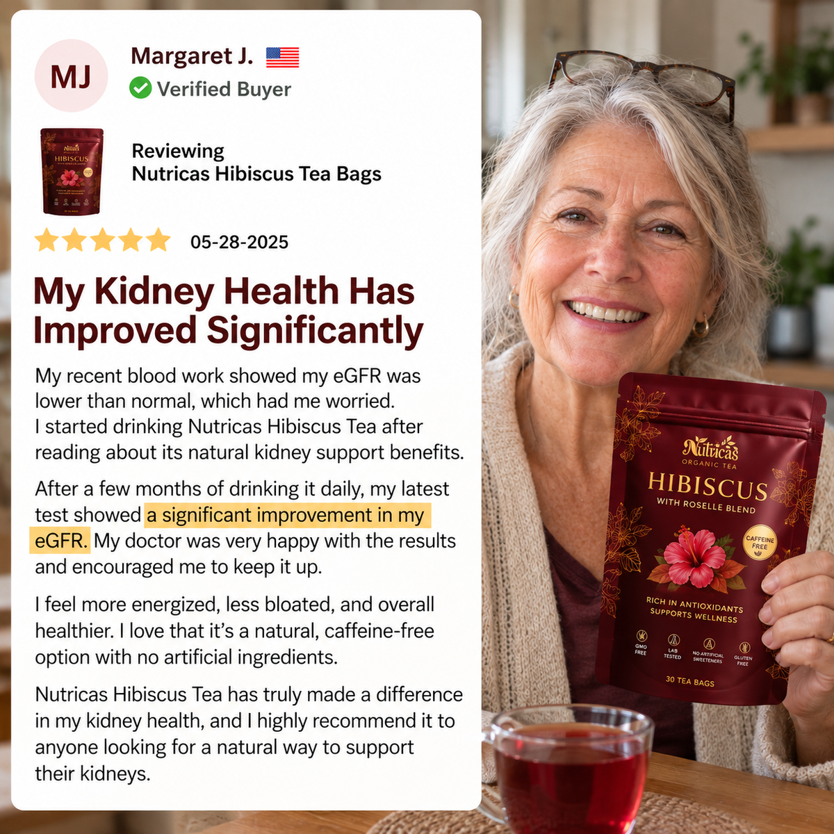Nutricas™ Hibiscus Tea