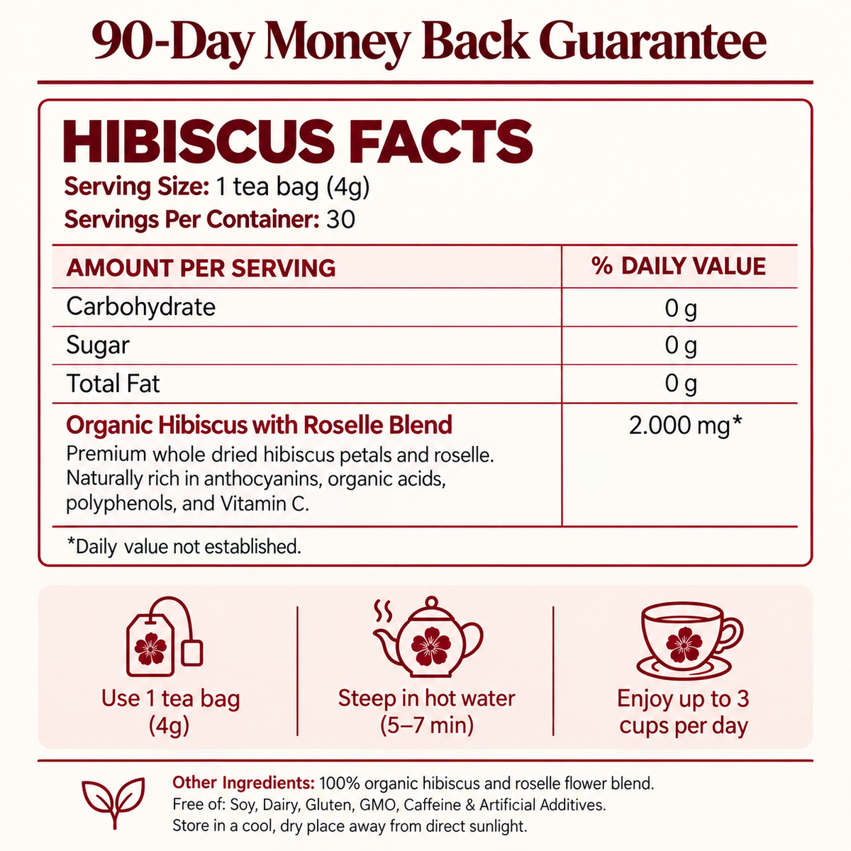 Nutricas™ Hibiscus Tea