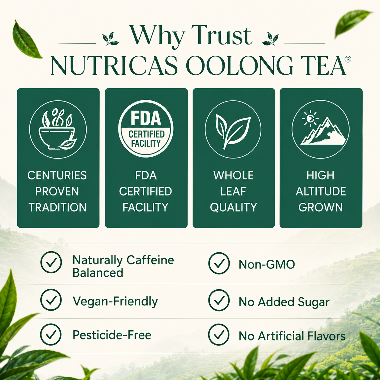 Nutricas™ Oolong Tea