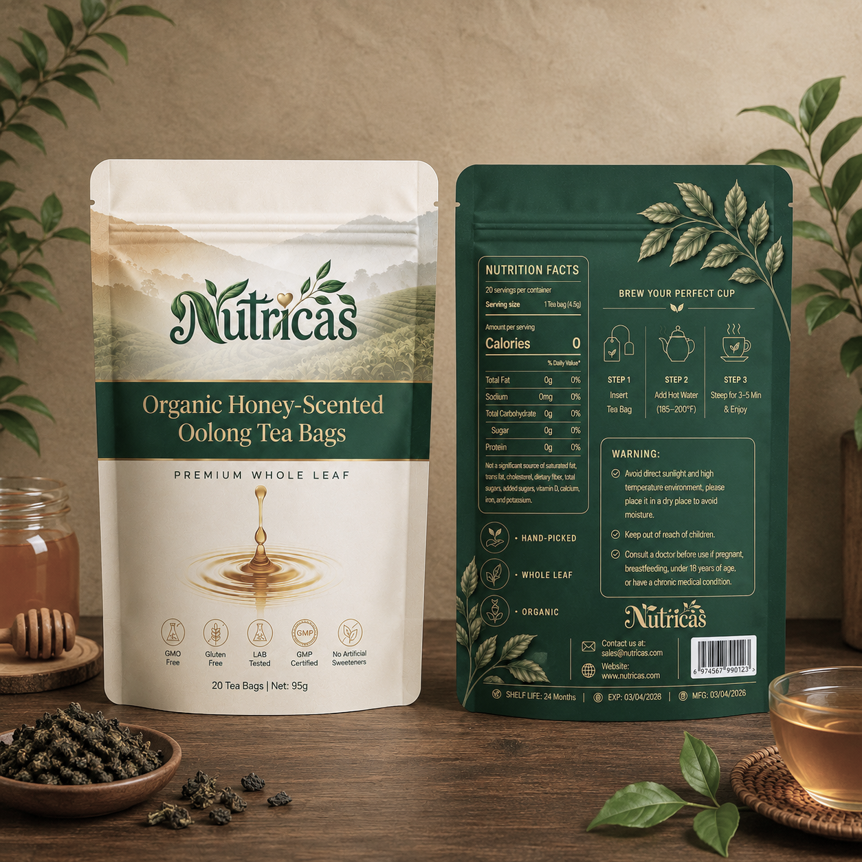 Nutricas™ Oolong Tea