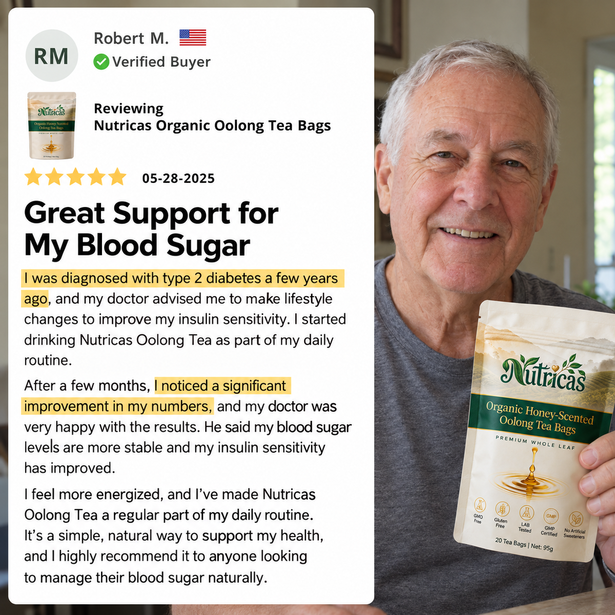 Nutricas™ Oolong Tea
